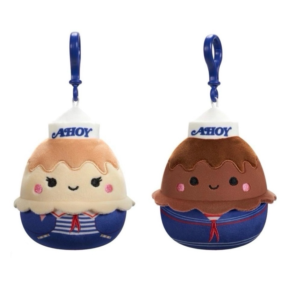 Squishmallows Stranger Things Ahoy keychain